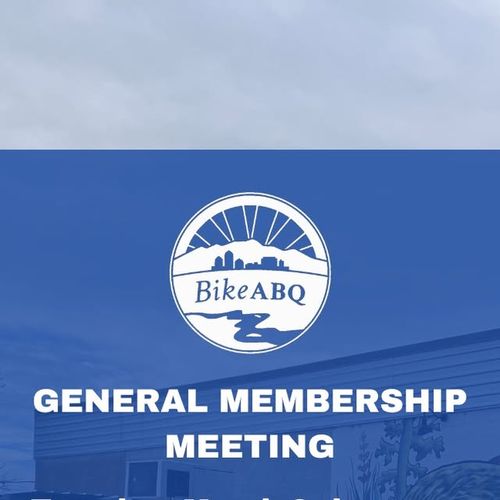 Bike ABQ General Meeting