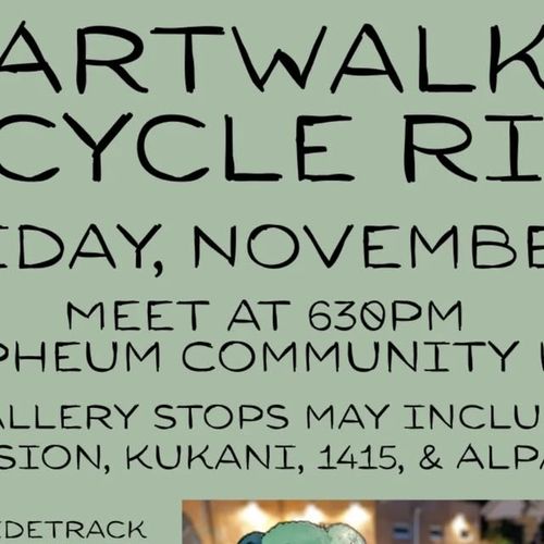 Artwalk Bicycle Ride
