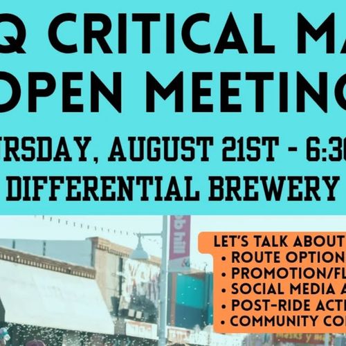 ABQ Critical Mass Open Meeting