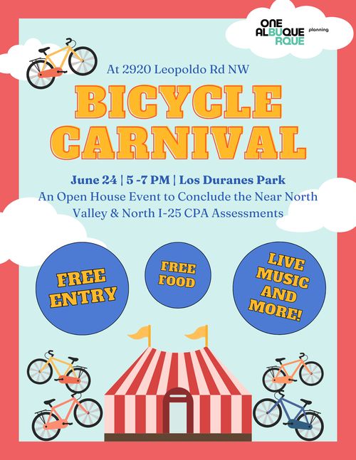 Bicycle Carnival / Near North Valley & North I-25 Community Planning Area Open House