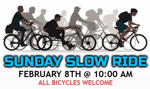 Sunday Slow Ride - All Bicycles Are Welcome 