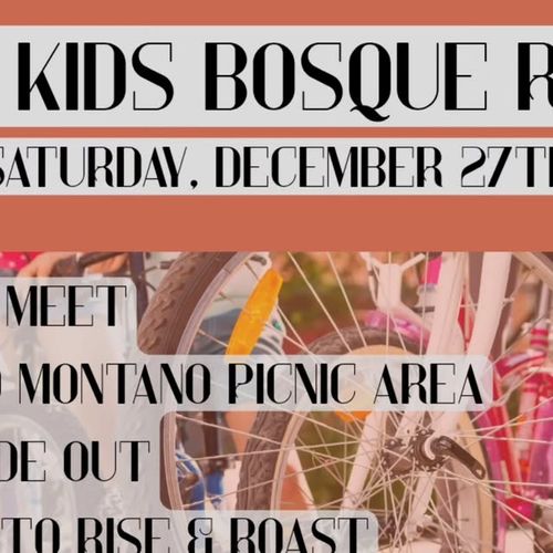 Big Kids Bosque Ride