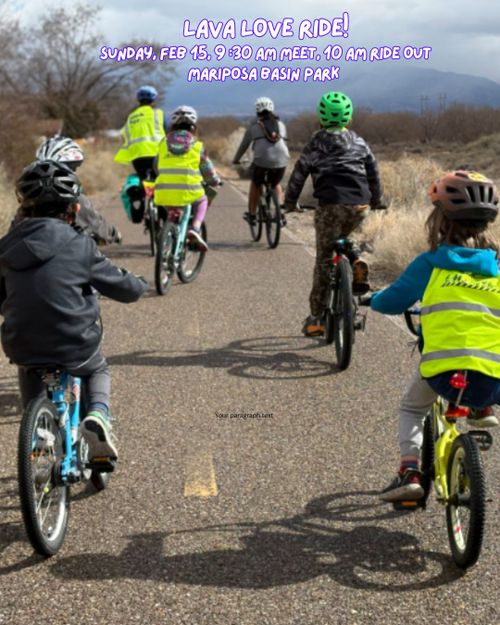 Kidical Mass Lava Love Ride! 