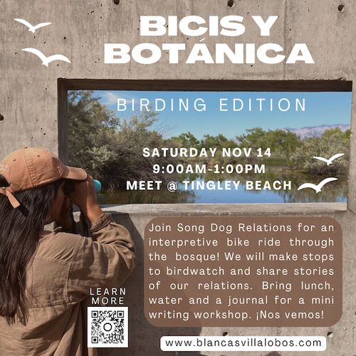 Bicis y Botánica - Birding Edition w/Song Dog Relations
