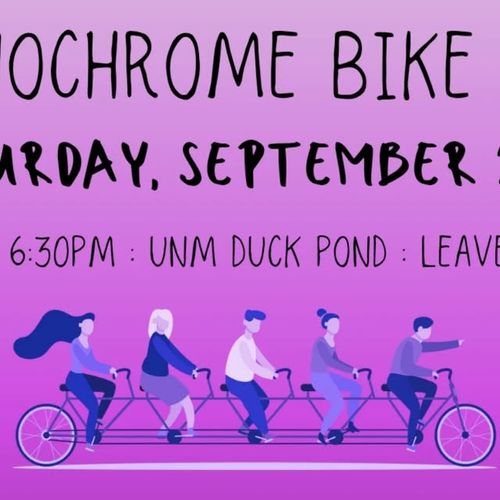 Monochrome Bike Ride