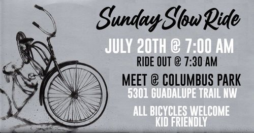 Sunday Slow Ride